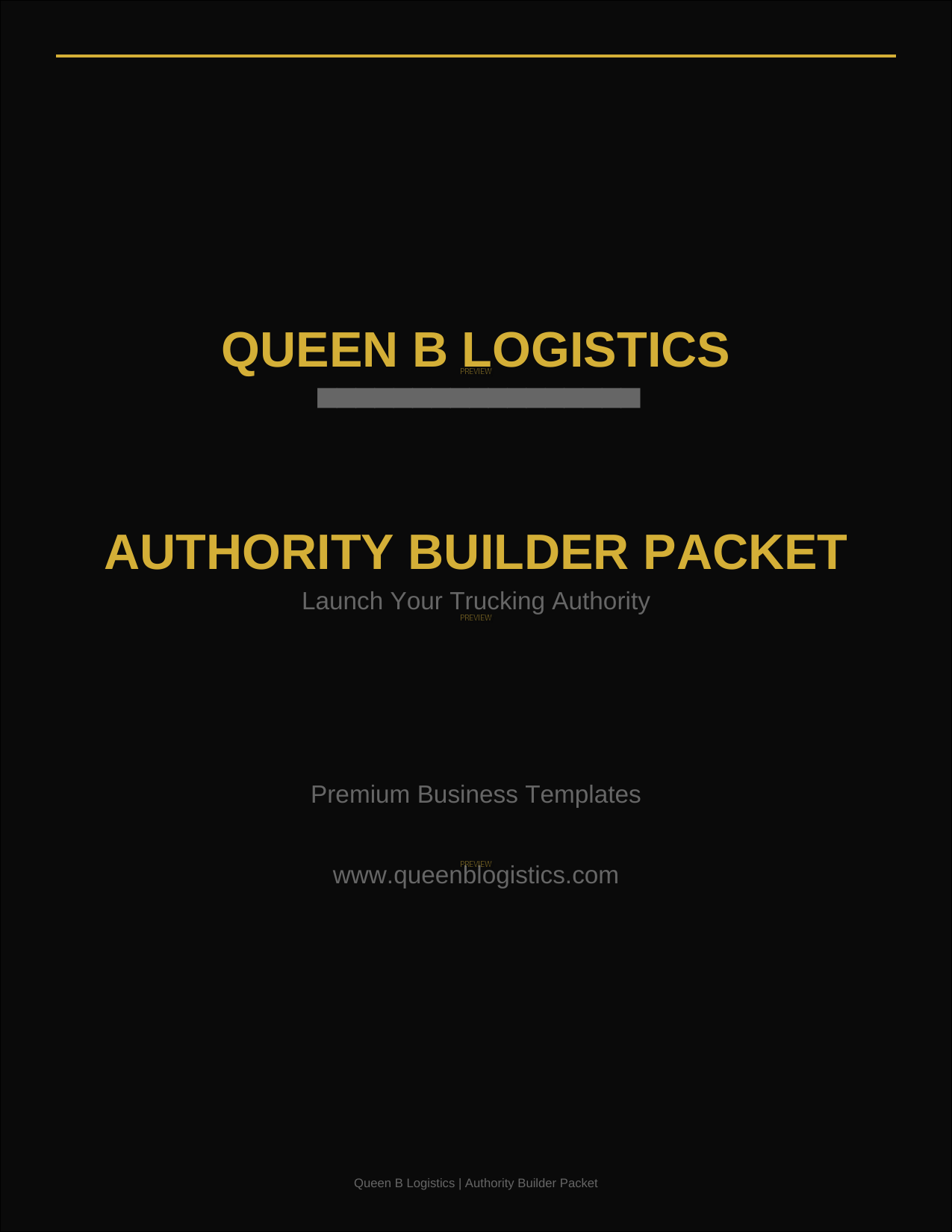 Authority Builder Packet Preview 1